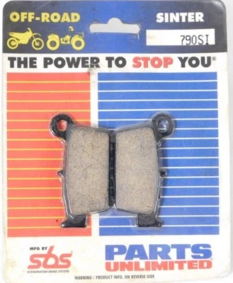 NUEVO SBS PASTILLAS DE FRENO 790SI RM-Z KX-F 250 WR450F 250F YZ250 F Yamaha Suzuki Foto 1 de 4