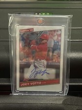 2020 Panini Donruss Optic '20 Retro 1986 Signatures Holo Prizm Joey Votto Auto