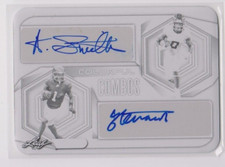 2023 Leaf Vivid AINIAS SMITH EVAN STEWART Texas A&M DUAL Print Plate AUTO RC 1/1