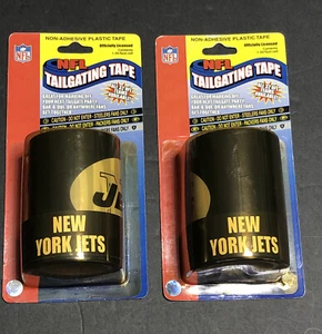 Menge 2 NEU NFL New York Jets Heckklappe - Vorsicht Band - Bild 1 von 2