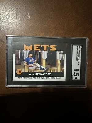 2021 TOPPS X ESPH 30 FOR 30 #22 KEITH HERNANDEZ SGC 9.5 - Image 1 of 2