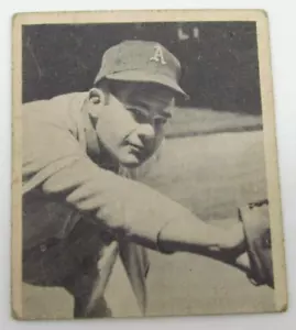 1948 Bowman #21 Ferris Fain Philadelphia Athletics MLB Baseball Card - Original - Picture 1 of 11