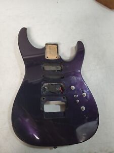Jackson Performer guitar body Made in Japan PURPLE MODIFIED.