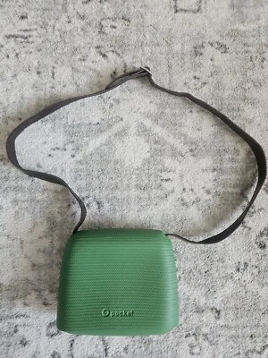 Bolso de Bolsillo O Italia Verde Cartera Bandolera O Bolso Slide Goma Foto 1 de 4