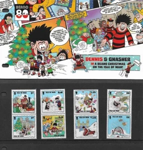 Isle of Man Beano Dennis & Gnasher mnh Pres. pack 2020 - Picture 1 of 1
