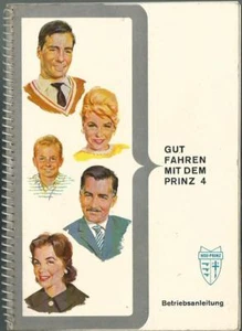 NSU PRINZ 4 Betriebsanleitung  Bedienungsanleitung Handbuch Bordbuch BA - Picture 1 of 6