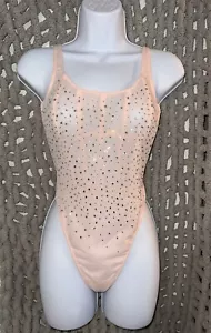 Victoria's Secret Very Sexy Sugar Coated Rhinestone Wicked Corset Teddy Med NWOT - Picture 1 of 5