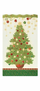 Holiday Flourish: Holiday Tree Panel- Robert Kaufman - Picture 1 of 2