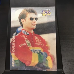 1996 Pinnacle Speed Flix Jeff Gordon #61 Lenticular - Picture 1 of 3