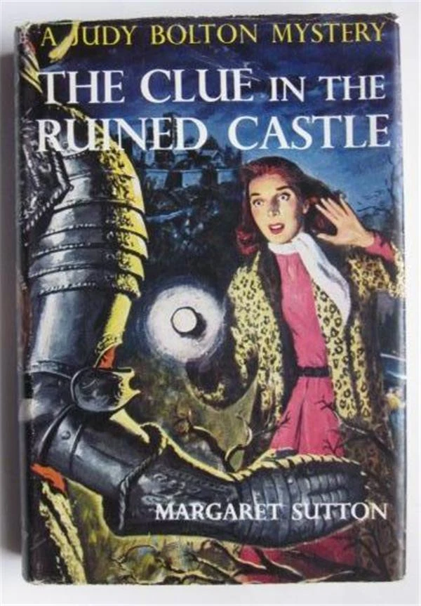 JUDY BOLTON #26 CLUE RUINED CASTLE MARGARET SUTTON 1955 G&D HARDCOVER 1ST ED DJ - Image 1 of 1