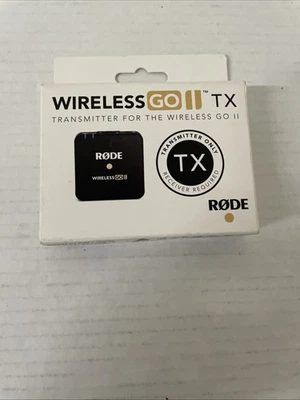 RØDE Rode Wireless GO II Ultra-Compact Wireless Microphone Transmitter ONLY - Image 1 of 4