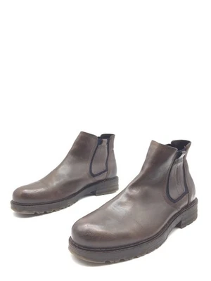 Camel Active Seoul Botas De Cuero Marrón Para Hombre T.43 US.10 UK.9 - Imagen 1 de 4