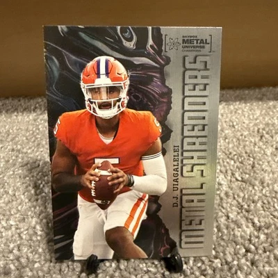 2022 Skybox Metal Universe Champions - Metal Shredders D.J. Uiagalelei #108 (RC) - Image 1 of 2
