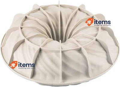 Moldes De Silicona Silikomart Para Pasteles Diseño 3D Paquete De Un Color Gris - Imagen 1 de 2