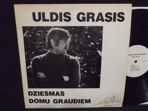 ULDIS GRASIS - DZIESMAS DOMU GRAUDIEM LP RARE 1978 PRIVATE LATVIAN FOLK - Picture 1 of 8