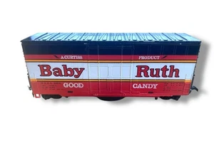 Tyco Scala HO Baby Ruth NADX 5324 Chug Chug Hi Cube Box treno auto pista pulitore - Foto 1 di 6