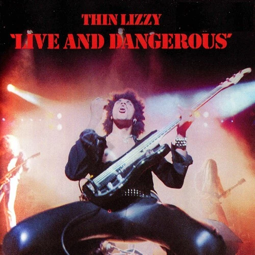 Thin Lizzy - Live And Dangerous [New Vinyl LP] Colored Vinyl, Ltd Ed, Silver Foto 1 de 1