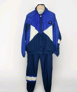 Vintage Givenchy Activewear Windbreaker Nylon Jacket Jogger Pant Set Men's Sz M - Picture 1 of 13