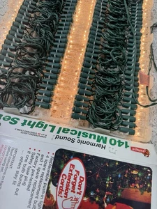 De colección NUEVO Joybrite 140 Juego de Luces Musicales 25 Sonido Armónico Villancicos de Navidad - Imagen 1 de 17
