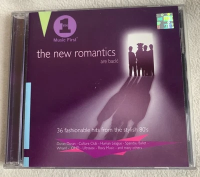 2CD The New Romantics Are Back (VH1) 36 Original New Wave Hits — Yazoo, Ultravox - Image 1 of 4