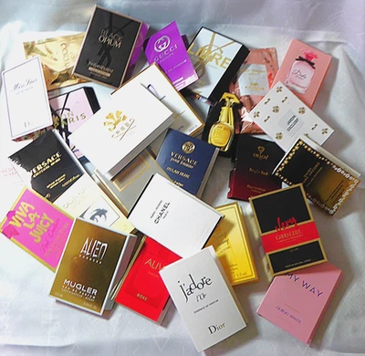 105 FAMOUS DESIGNER PERFUMES 7 DIFFERENT 15 EA. D&G JUICY STELLA SJP MIU MIU +++ - Image 1 of 4
