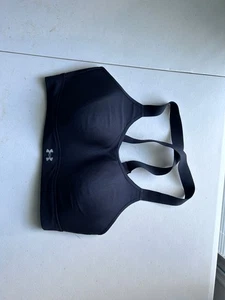 UNDER ARMOUR Women’s UA 1372557-001 SPORTS BRA BLACK Size M - Picture 1 of 5