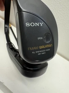 Vintage Sony SRF-HM22 AM/FM WALKMAN Headphones PLL Synthesized Headset - Picture 1 of 9
