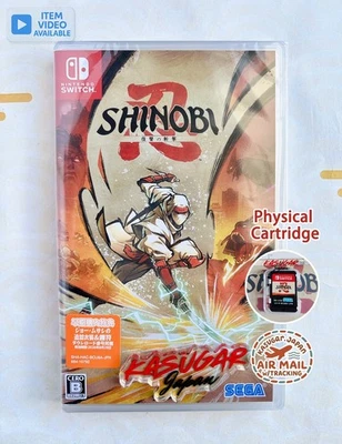 nouveau SHINOBI Art of Vengeance Switch Eng Sub/Dub Multi-Lang avec suivi du ...