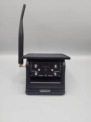 Vekooto VK7 Magnetic Solar Wireless Backup Camera Only 7'' For RV Trailer Truck - Image 1 of 4