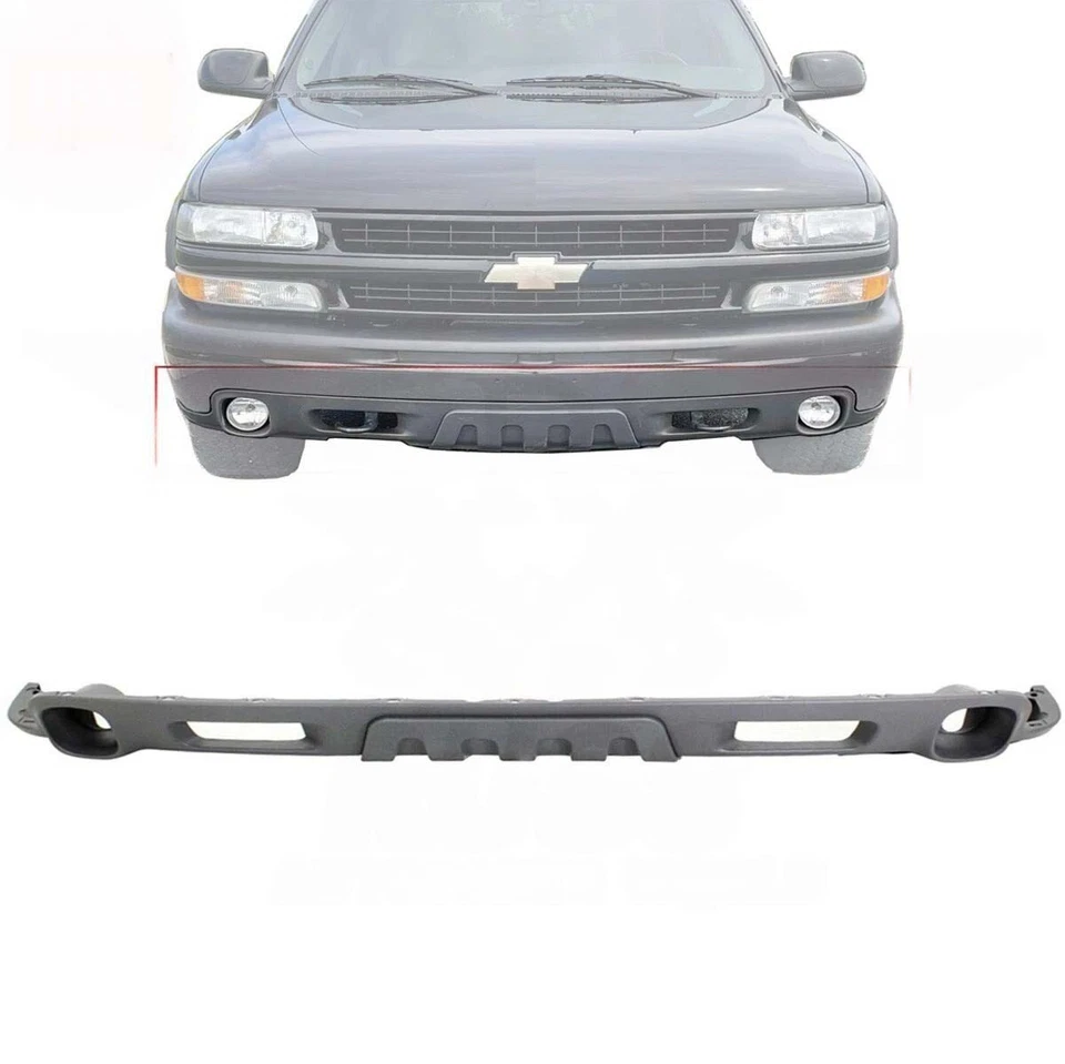Front Bumper Lower Valance Gray Fits 2000-2006 Chevrolet Tahoe GM1092209 Foto 1 de 1