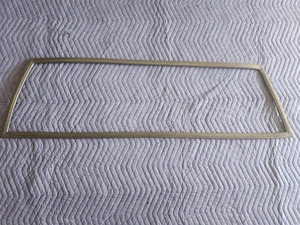 Jeep Comanche 1986-92 sello de moldura de ventana trasera para vidrio deslizante o fijo *COMO NUEVO* - Imagen 1 de 9