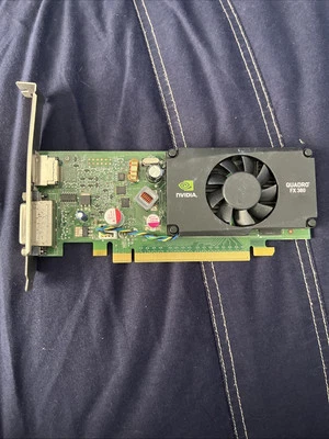 HP NVIDIA Quadro FX 380 (NB763AV) 256 MB GDDR3 SDRAM PCI Express x16 Graphics... - Image 1 of 3