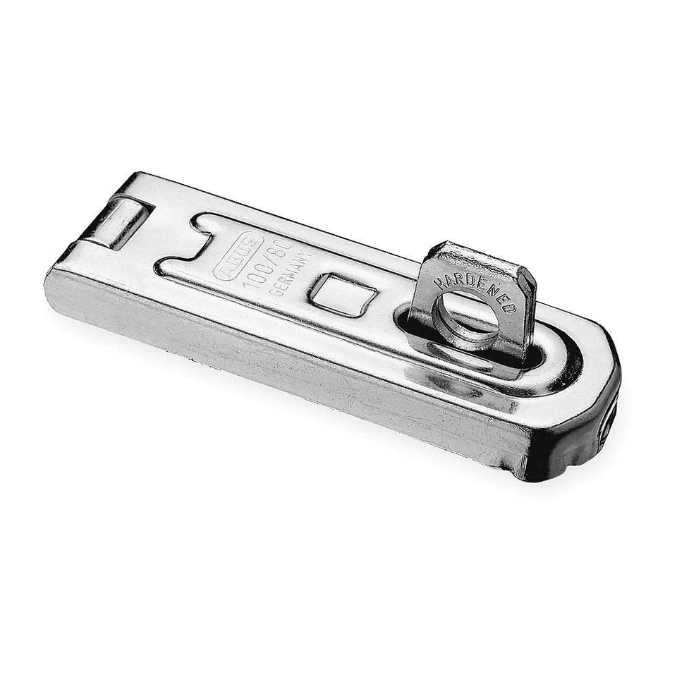 ABUS 100/60 Concealed Hinge Pin Hasp,Fixed,Chrome 3MPH2 - Image 1 of 1