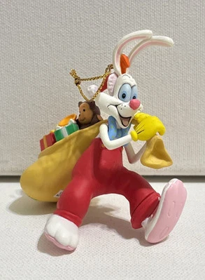 De colección Disney Grolier ROGER RABBIT Navidad Magic Holiday Ornamento con Caja Foto 1 de 4