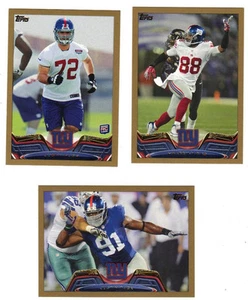 2013 Topps Gold #/2013 Hakeem Nicks New York Giants # 327 - Picture 1 of 1