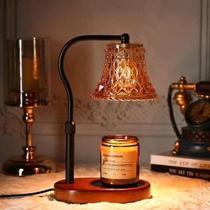 Candle Warmer Lamp with Candle Melter, Electric Candle Lamp Warmer, with Time... - Picture 1 of 7