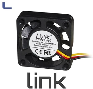 LINK ventola Di Raffreddamento dimensioni 40x40x10 12v connettore 3poli - Imagen 1 de 1