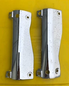 05-08 KAWASAKI VULCAN 1600 VN1600D NOMAD Fork Chrome Cover Shields - Picture 1 of 2