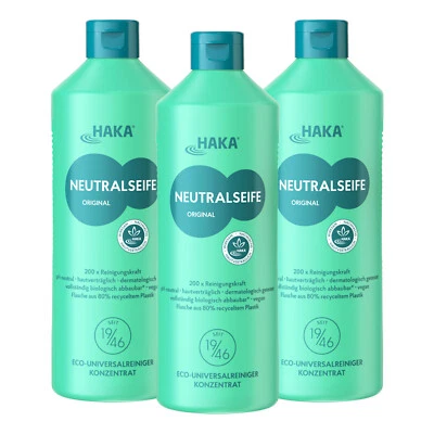 HAKA Neutralseife Original 3x1kg Reinigungsmittel Allzweckreiniger ph neutral - Bild 1 von 4