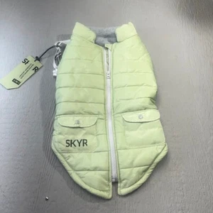 SKYR Dog Harness Puffer Jacket Water Repellent Olive Green Size LARGE - Picture 1 of 10