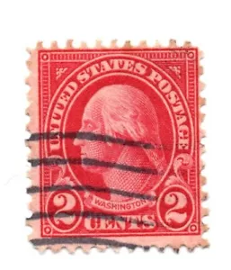 Scott 634 US Stamp 1926-28 2c Washington Used Perf 11x10-1/2 (d4) - Picture 1 of 1