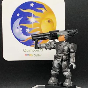 HALO Mega Bloks CLASSIC UNSC Marine (V2) FIGURE 96911 UNSC Silver Combat Unit - Picture 1 of 8