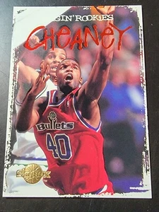 1994-95 SkyBox Premium Ragin' Rookies #RR24 Calbert Cheaney  - Picture 1 of 2