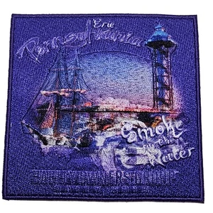 Harley Owners Group Erie Pennsylvania 2015 Rally Patch Smoke On The Water  - Picture 1 of 7