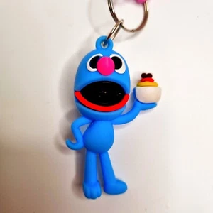 Grover - Llavero/Llavero de goma de Plaza Sésamo - Imagen 1 de 4