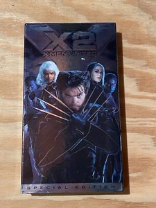 X2 X-Men United VHS 2003 Special Edition Wolverine Hugh Jackman SciFi Comicbook - Foto 1 di 5