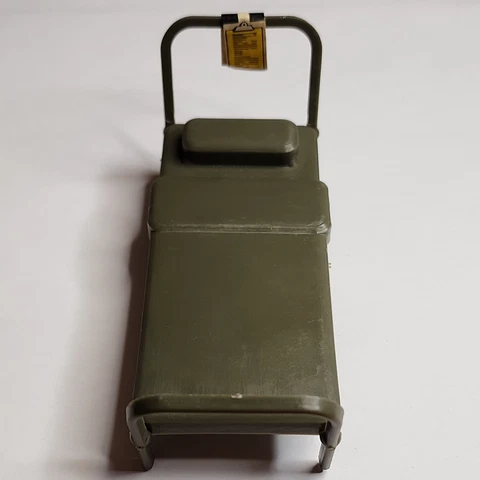 Vintage 1982 Tristar Hospital Bed w/ sticker MASH 4077th Military Playset Parts Cover