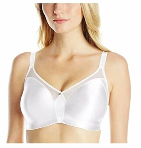 Naturana Women's Plus-Size Soft Cup Non-Wired Bra, White, 34DD - Picture 1 of 2
