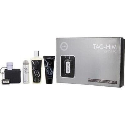 Armaf Tag Him Set Hombres EDT 3.4 Oz + Gel de Ducha 3.4 Oz + Spray Corporal 1.7 Oz + Champú Foto 1 de 2
