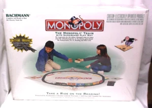 NIB Sealed Bachmann HO Monopoly Train with Game Board Play Mat - Picture 1 of 5